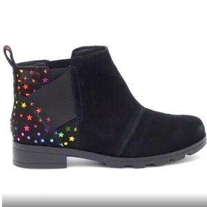 Sorel Emilie Suede Chelsea Stars Ankle Boot Youth 3
